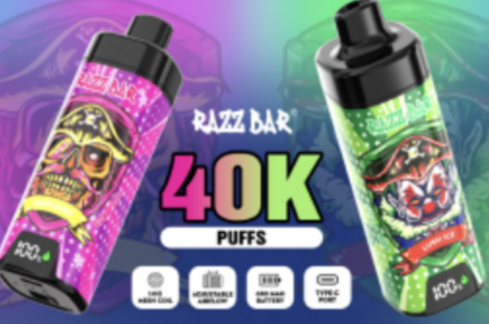 RAZZBAR Screen 40000 Puffs Disposable Vape gallery image 2