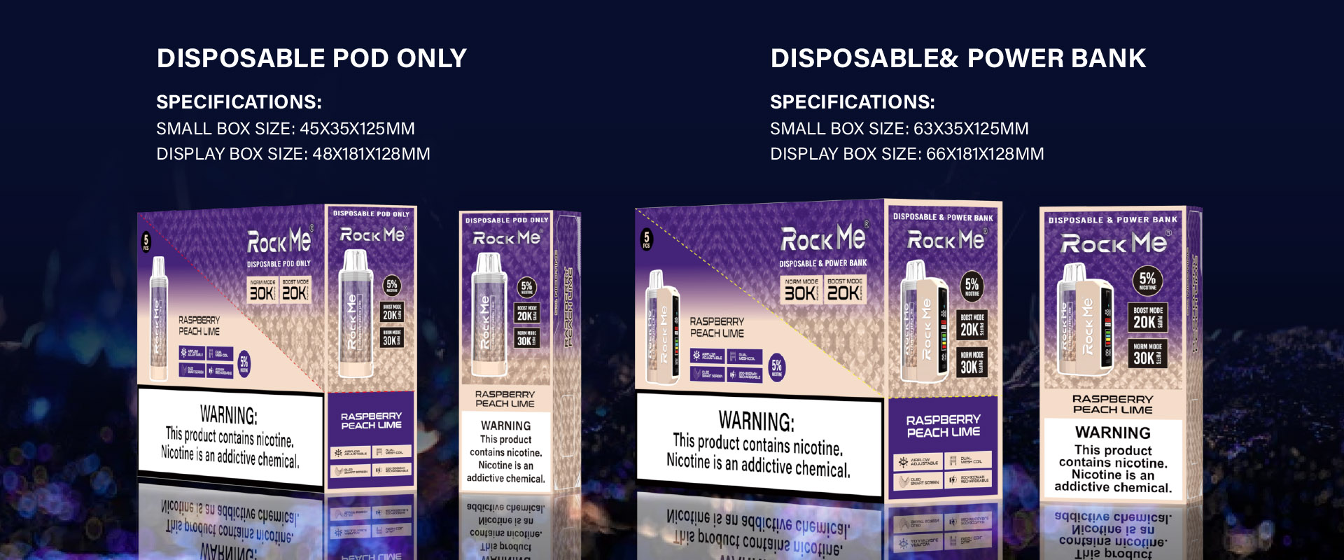 ROCKME 30000 Puffs Starter Kit gallery image 4