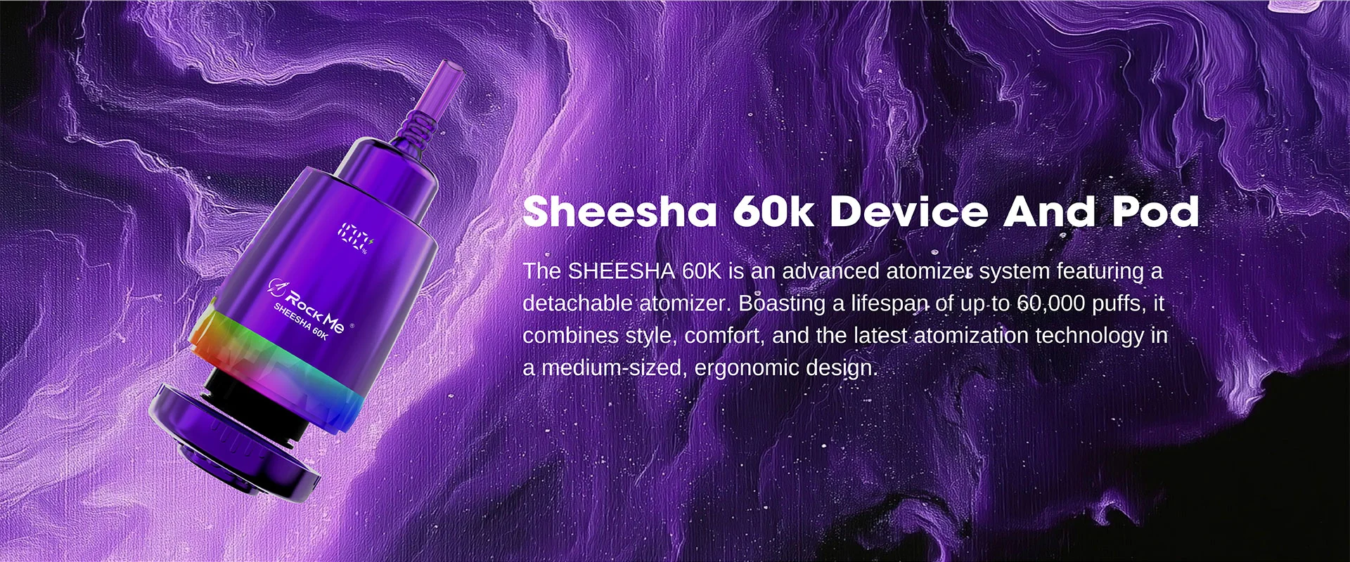 ROCKME Sheesha 60000 Puffs Replacement Pod gallery image 3
