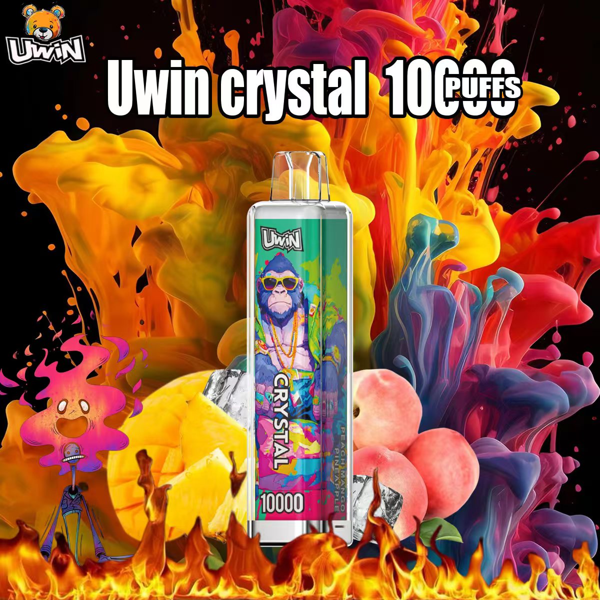 UWIN Crystal 10000 Puffs Disposable Vape gallery image 2