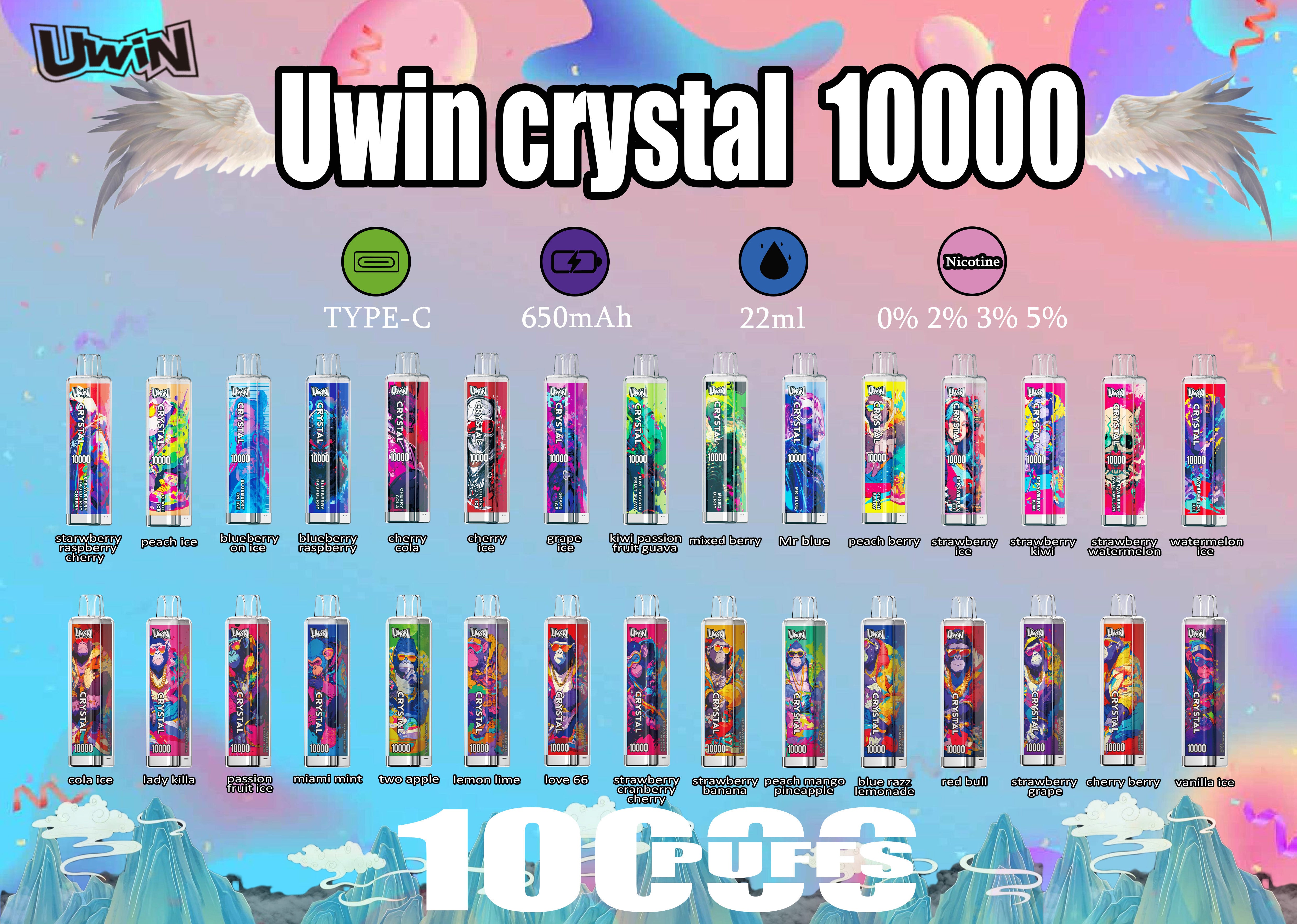UWIN Crystal 10000 Puffs Disposable Vape gallery image 4