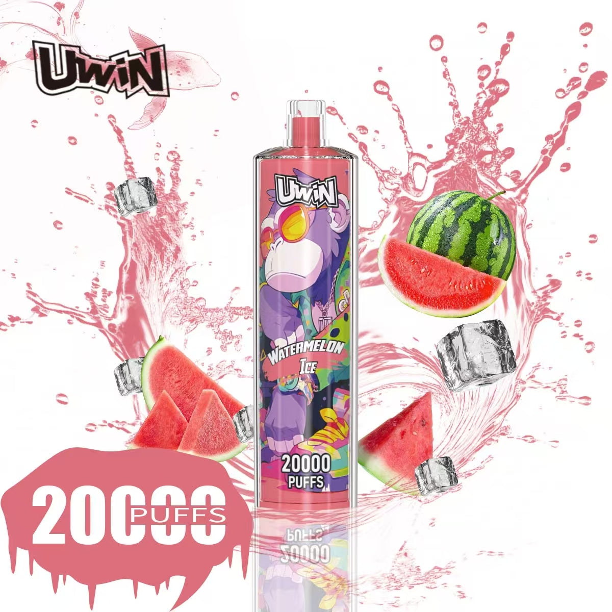 UWIN Shisha Hookah Crystal 20000 Puffs Disposable Vape gallery image 5