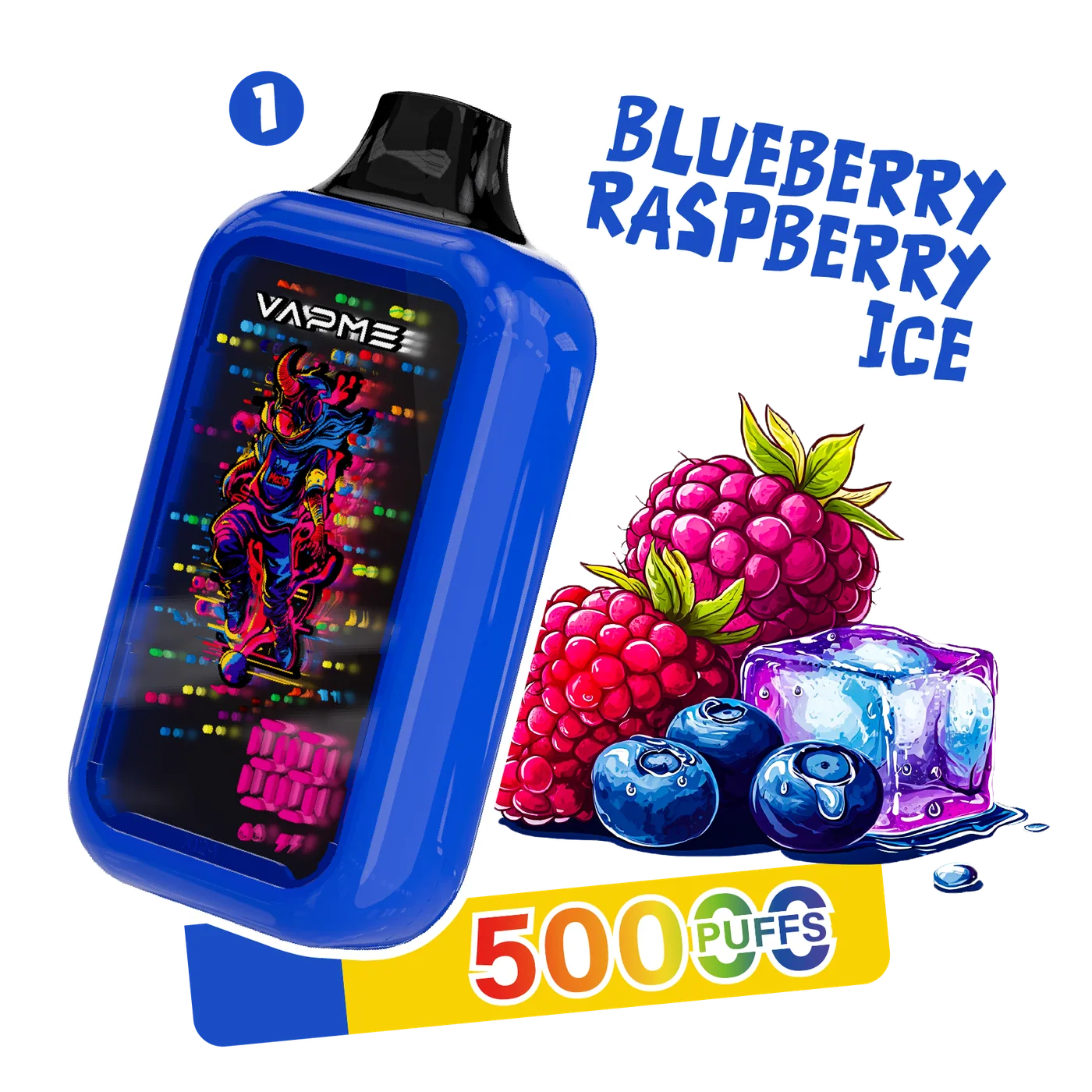 VAPME Digital 50000 Puffs Disposable Vape