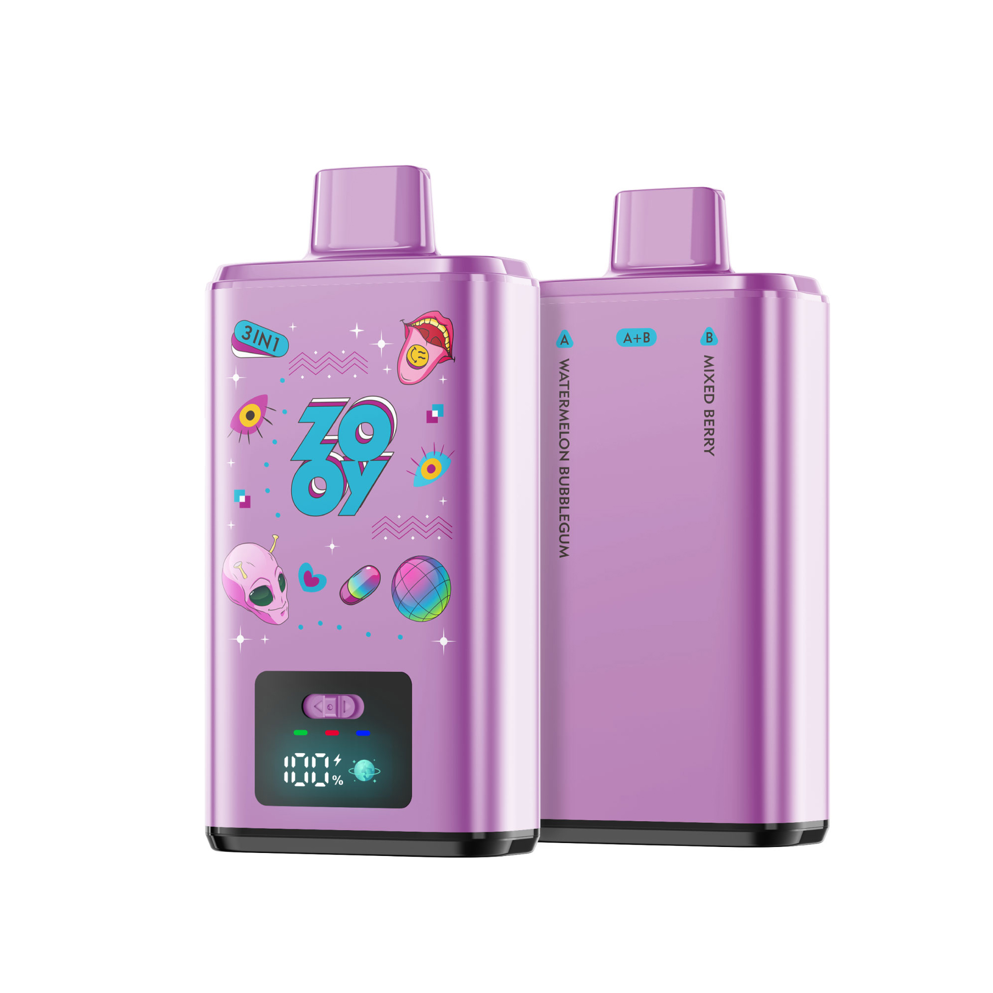 ZOOY 3 in 1 150K Puffs Disposable Vape gallery image 3