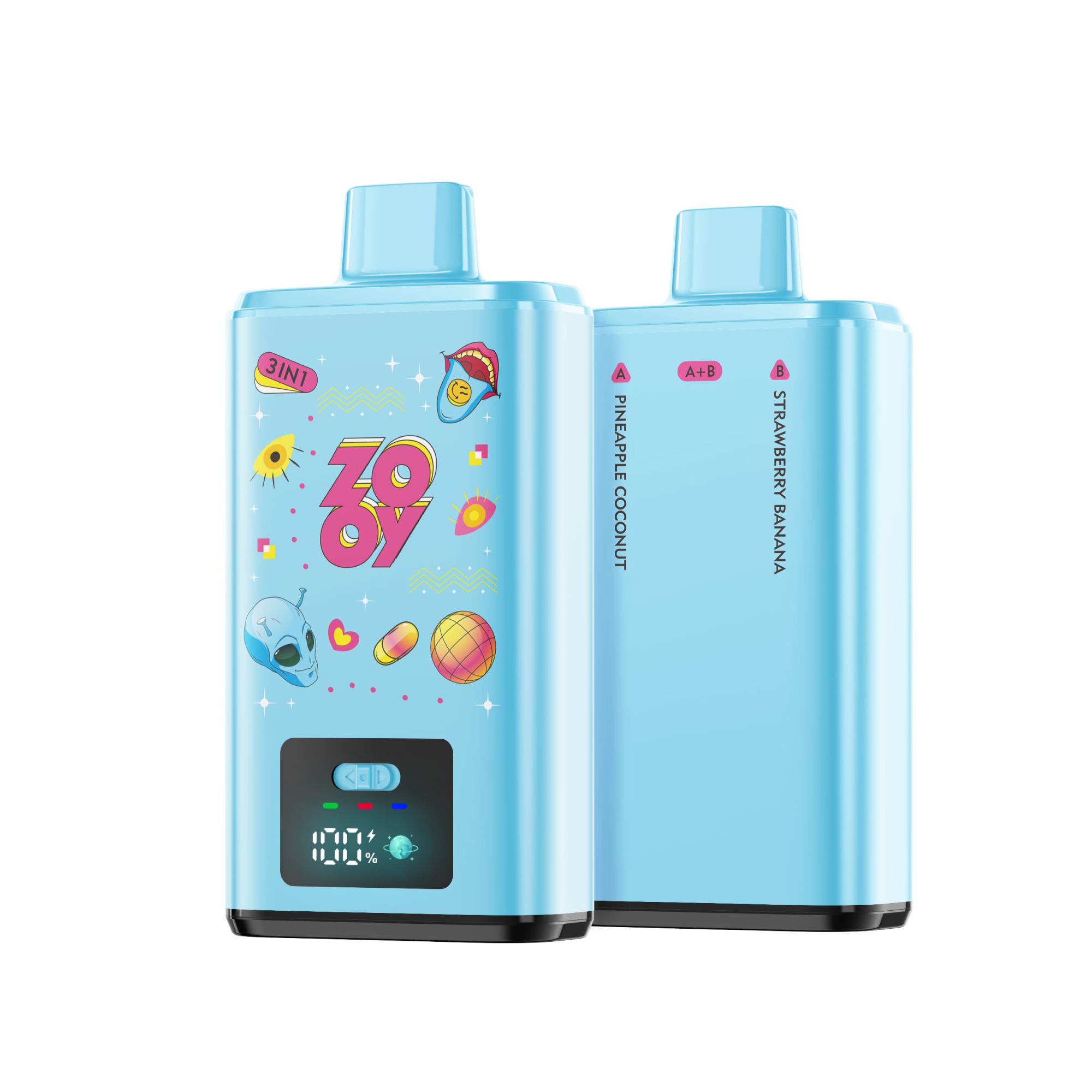 ZOOY 3 in 1 150K Puffs Disposable Vape gallery image 4