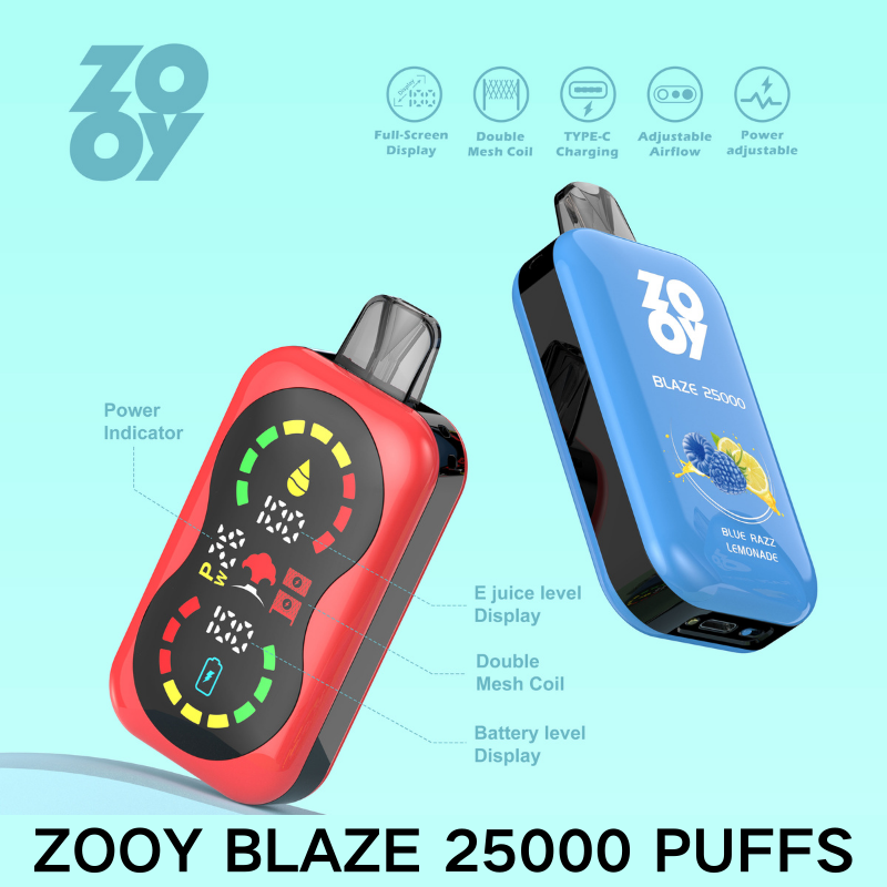 ZOOY Blaze 25000 Puffs Disposable Vape gallery image 2