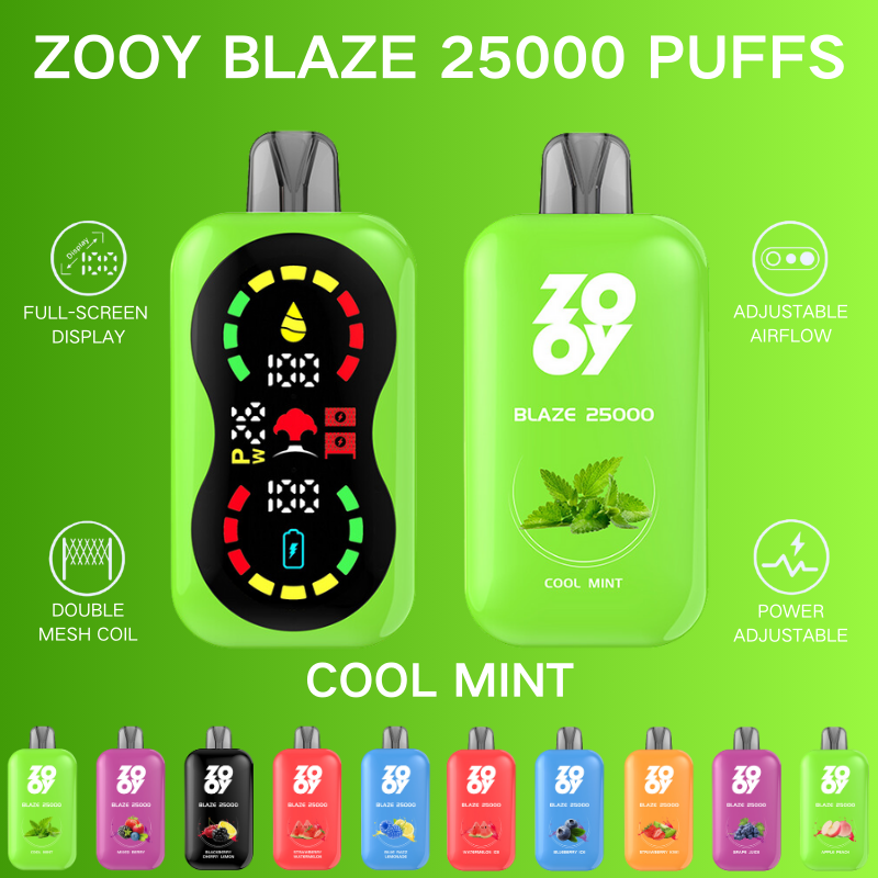 ZOOY Blaze 25000 Puffs Disposable Vape gallery image 6