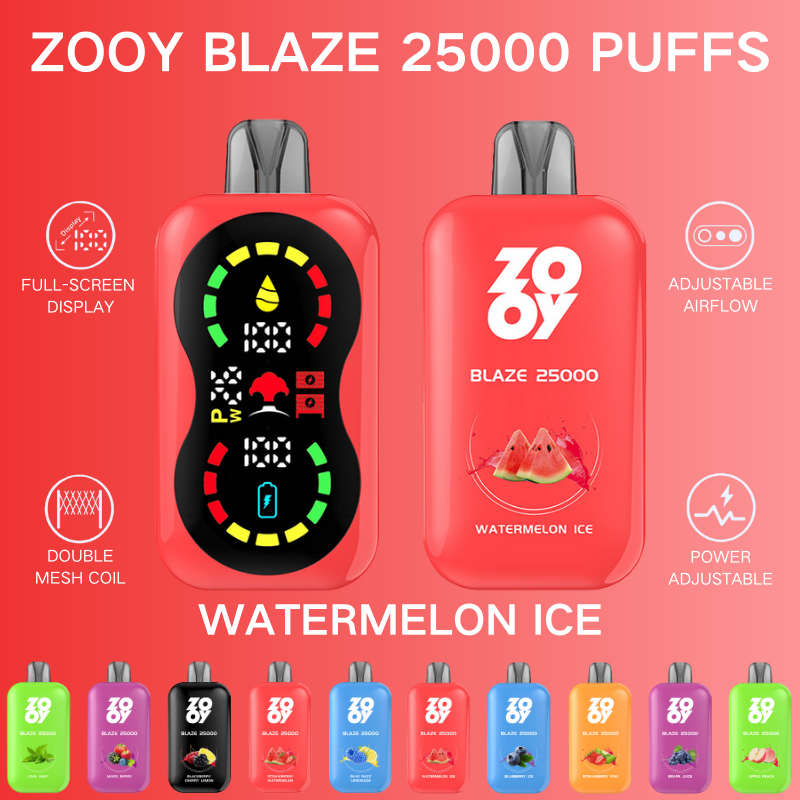 ZOOY Blaze 25000 Puffs Disposable Vape gallery image 7