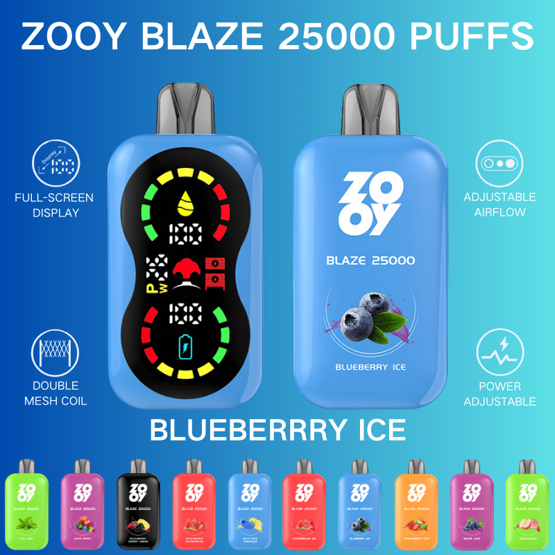 ZOOY Blaze 25000 Puffs Disposable Vape gallery image 8