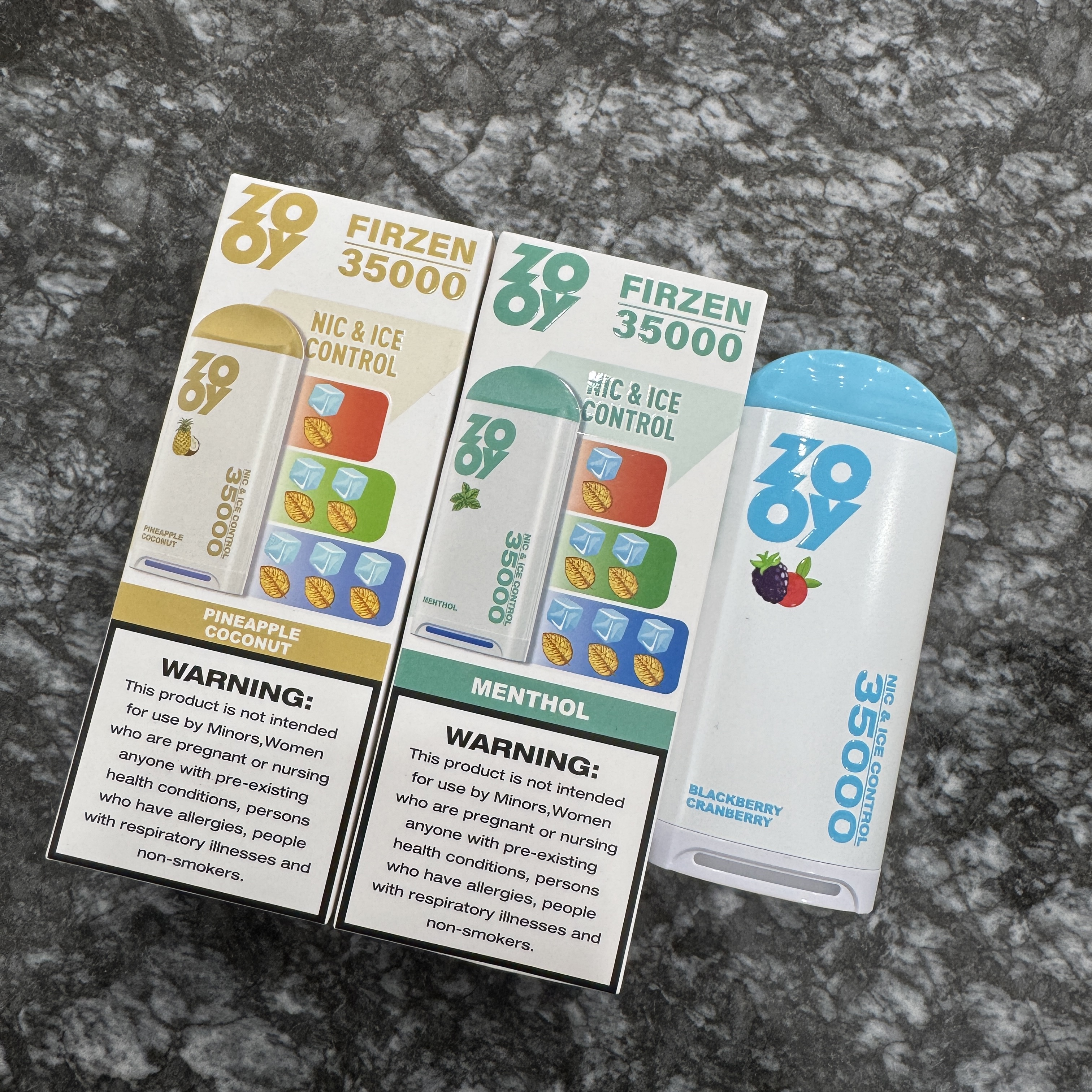 ZOOY Firzen 35000 Puffs NIC and ICE Control Vape gallery image 4