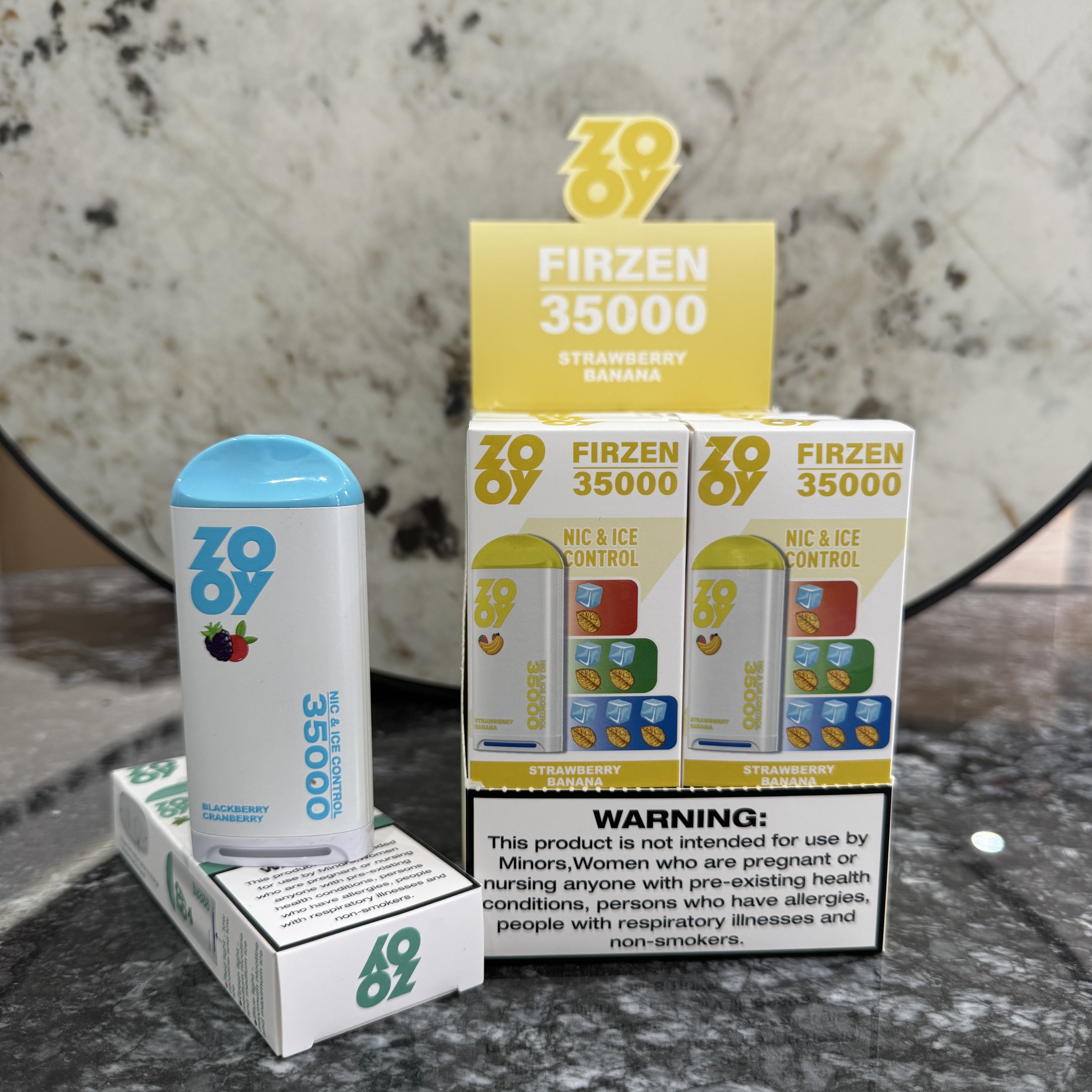 ZOOY Firzen 35000 Puffs NIC and ICE Control Vape