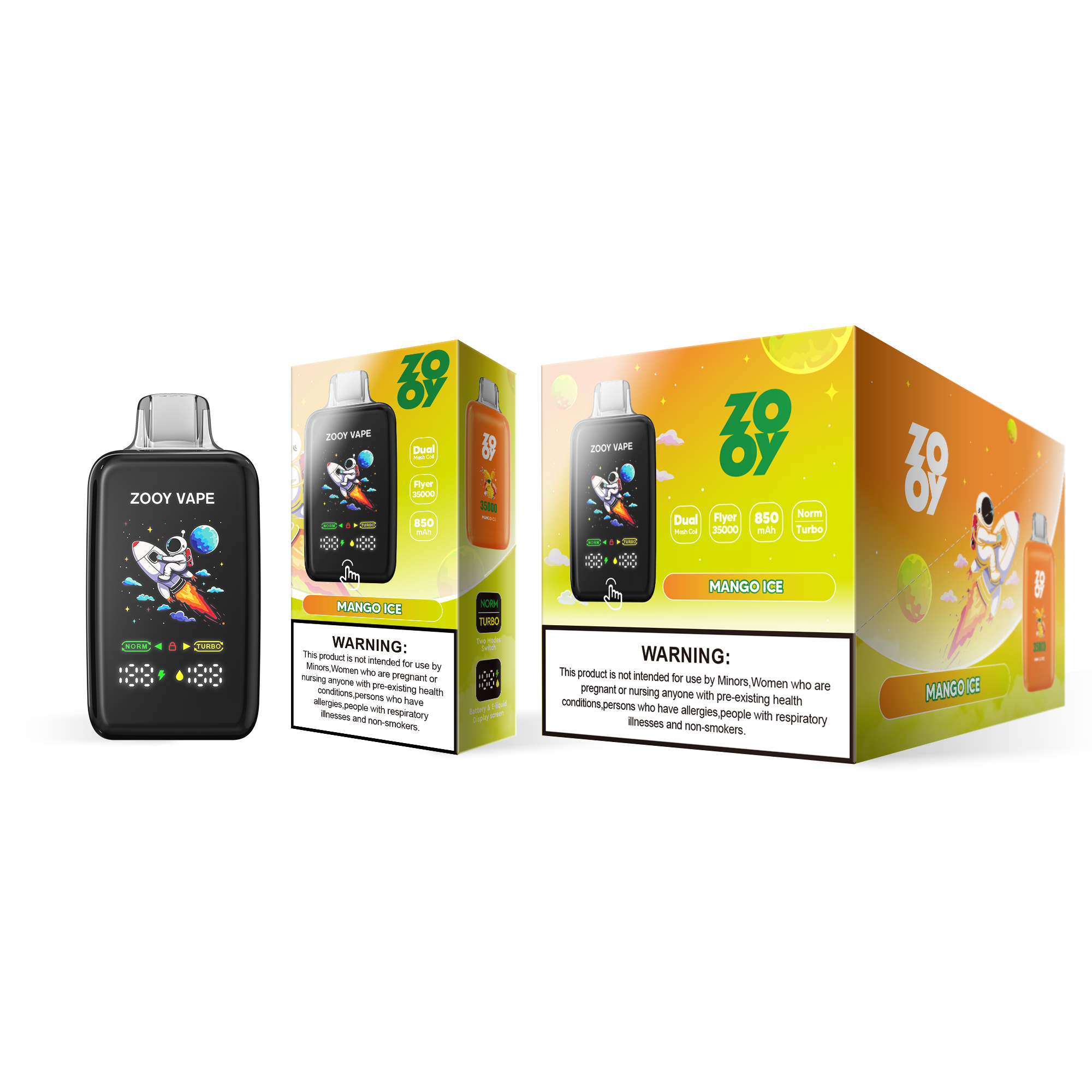 ZOOY Flyer 35000 Puffs Disposable Vape gallery image 3