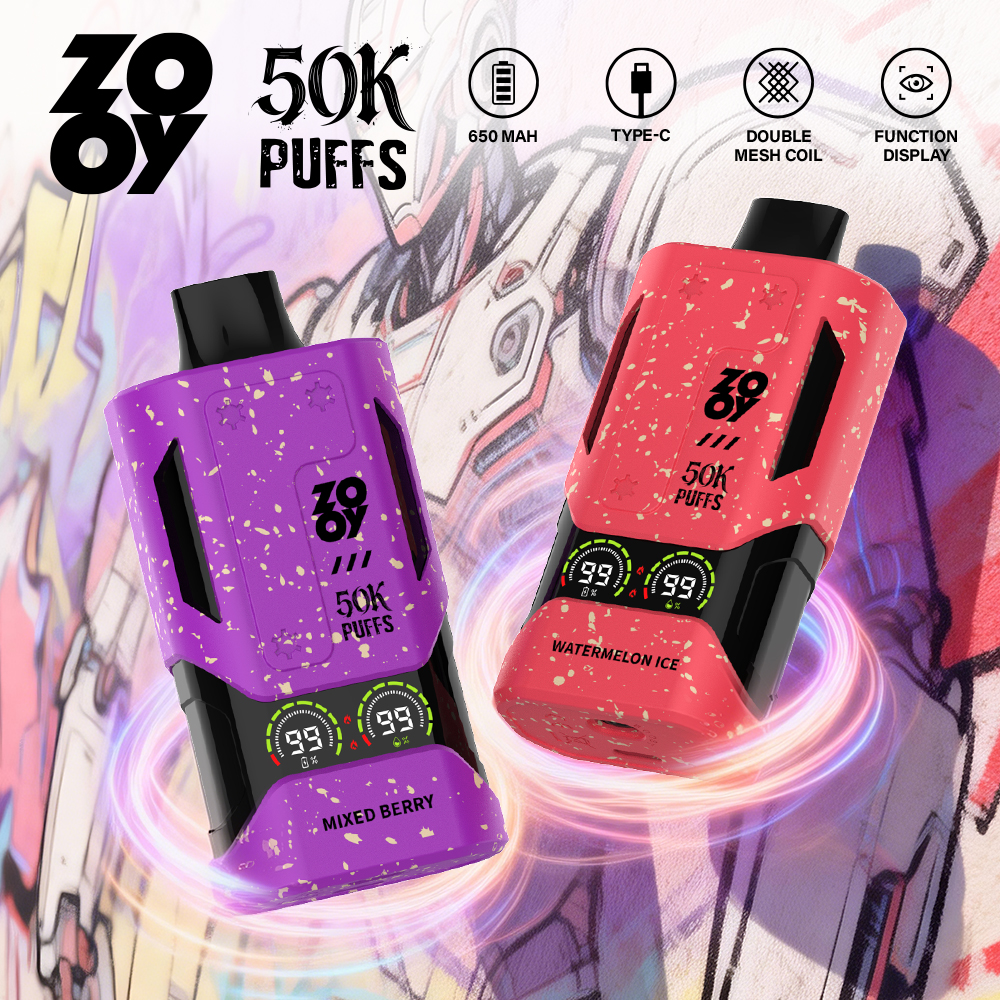 ZOOY Mecha 50000 Puffs Disposable Vape gallery image 3