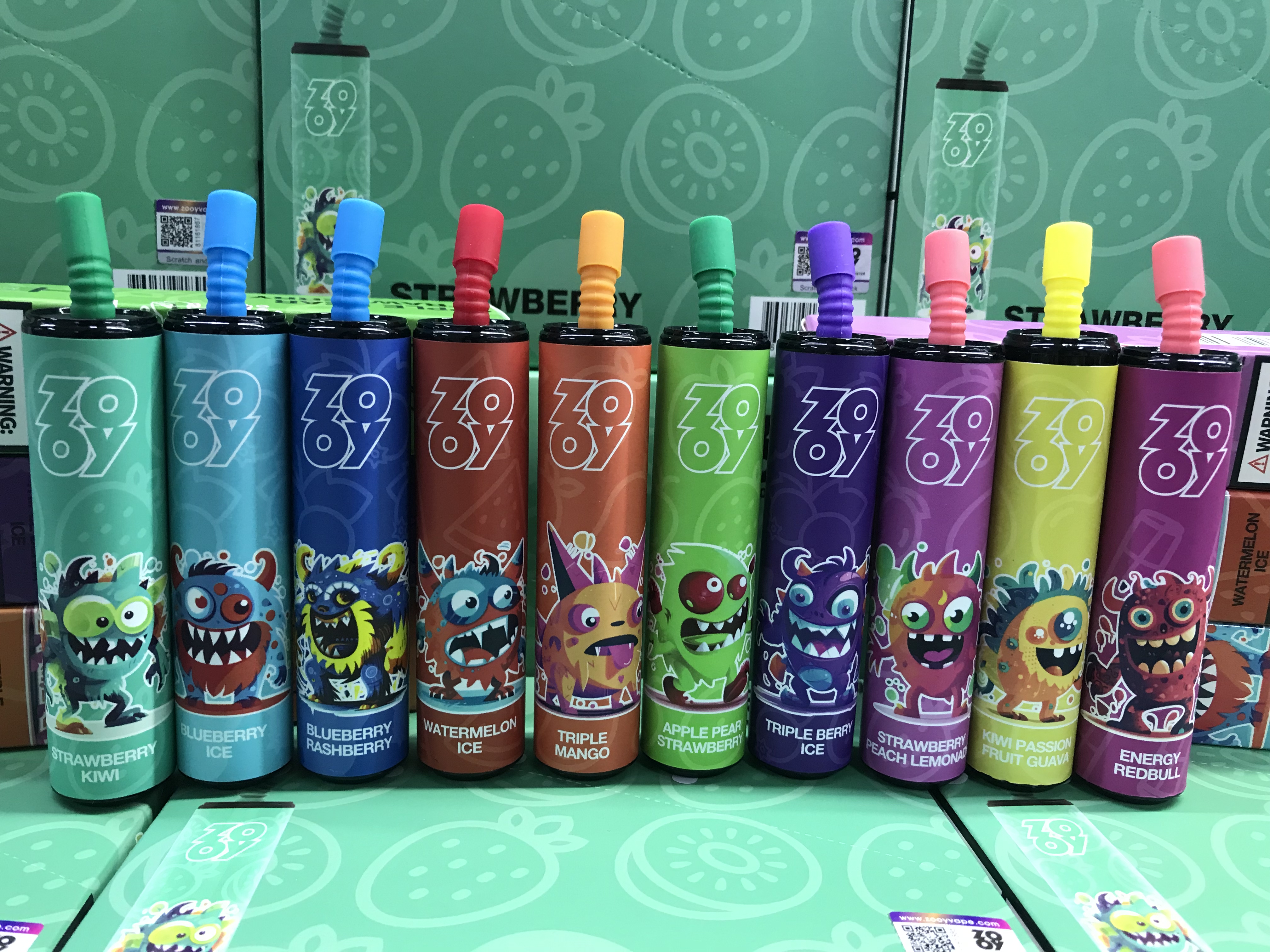 ZOOY Mini Cola 3000 Puffs Disposable Vape gallery image 3
