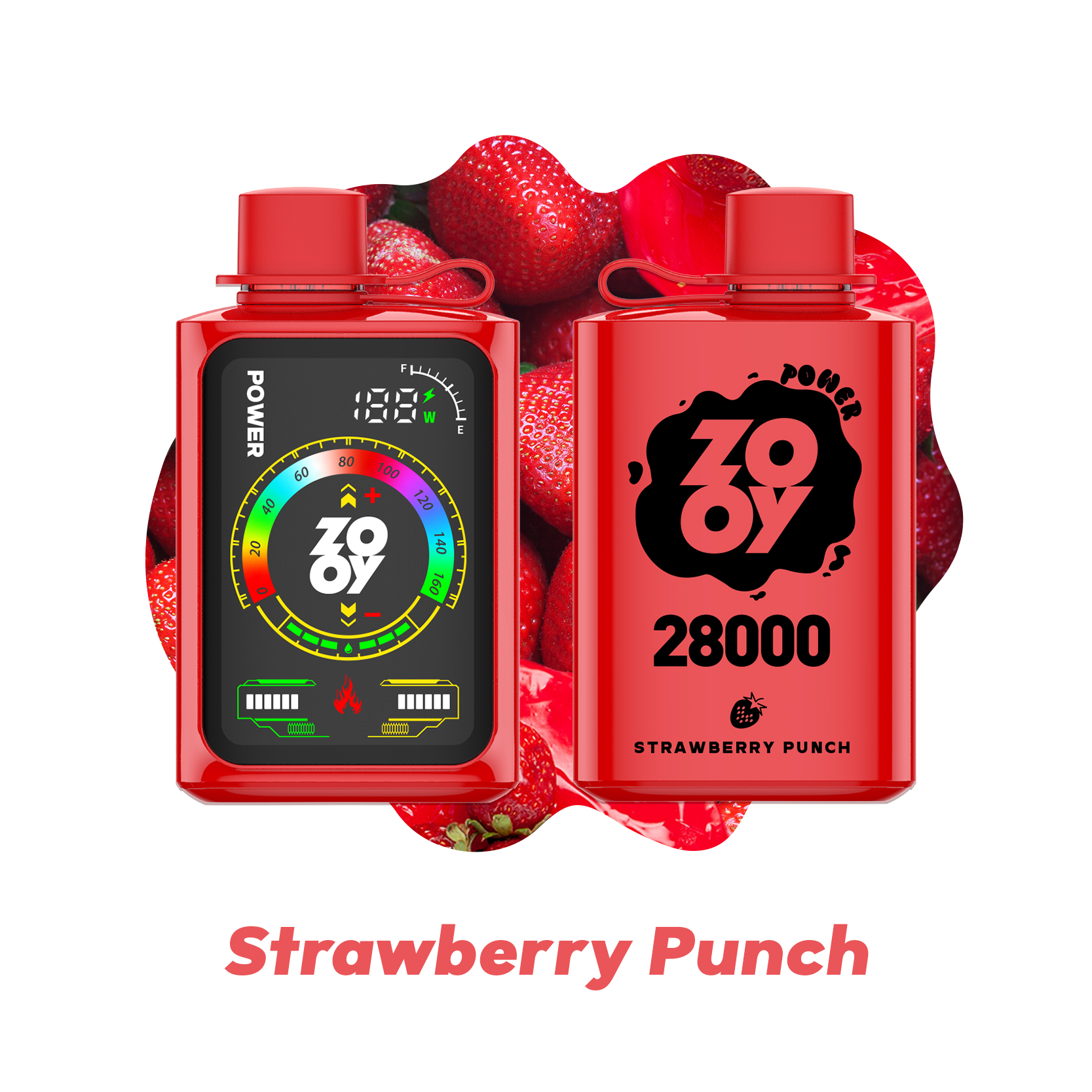 ZOOY Power 28000 Puffs Touch Screen Vape gallery image 3