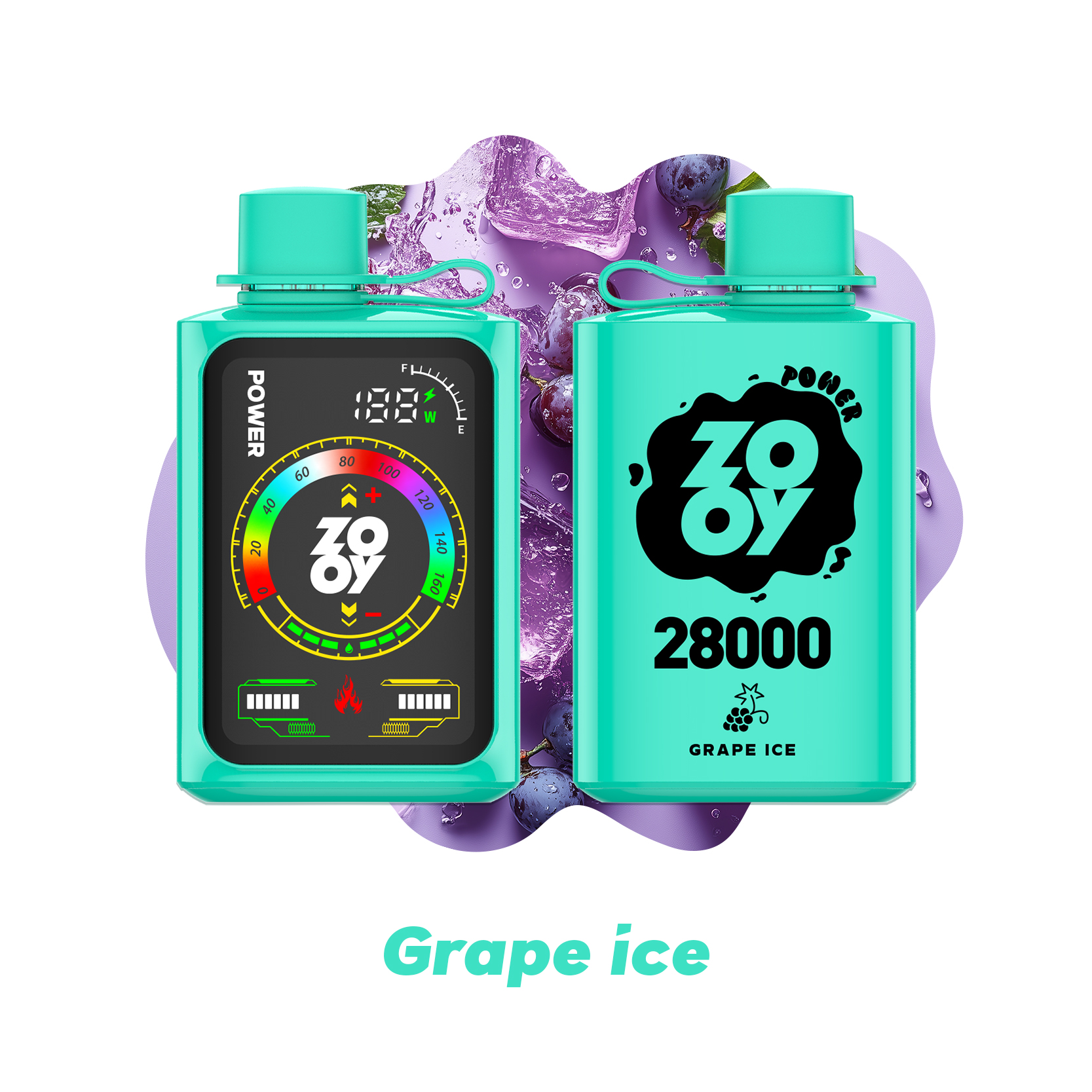 ZOOY Power 28000 Puffs Touch Screen Vape gallery image 5