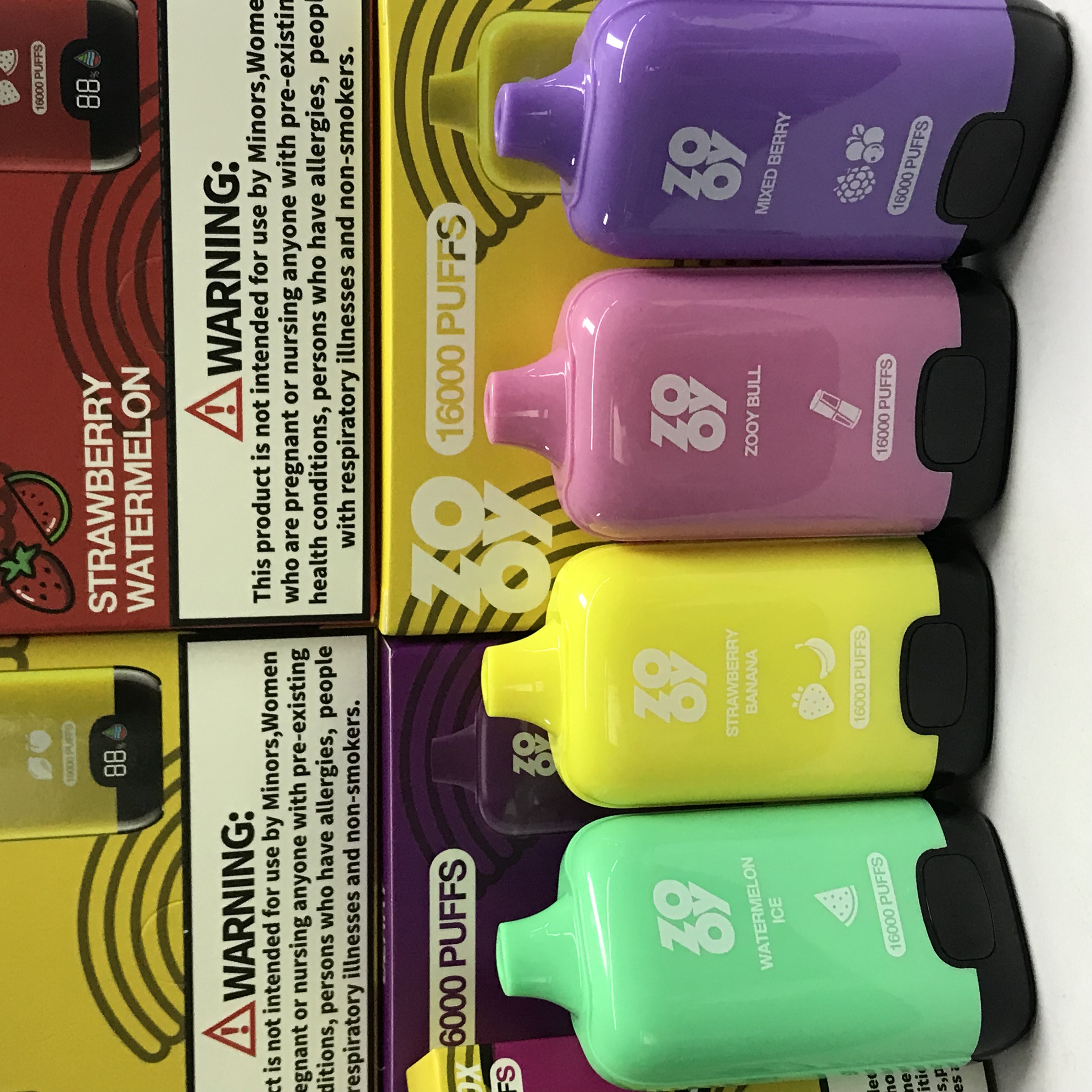 ZOOY Rainbow 16000 Puffs Disposable Vape gallery image 2