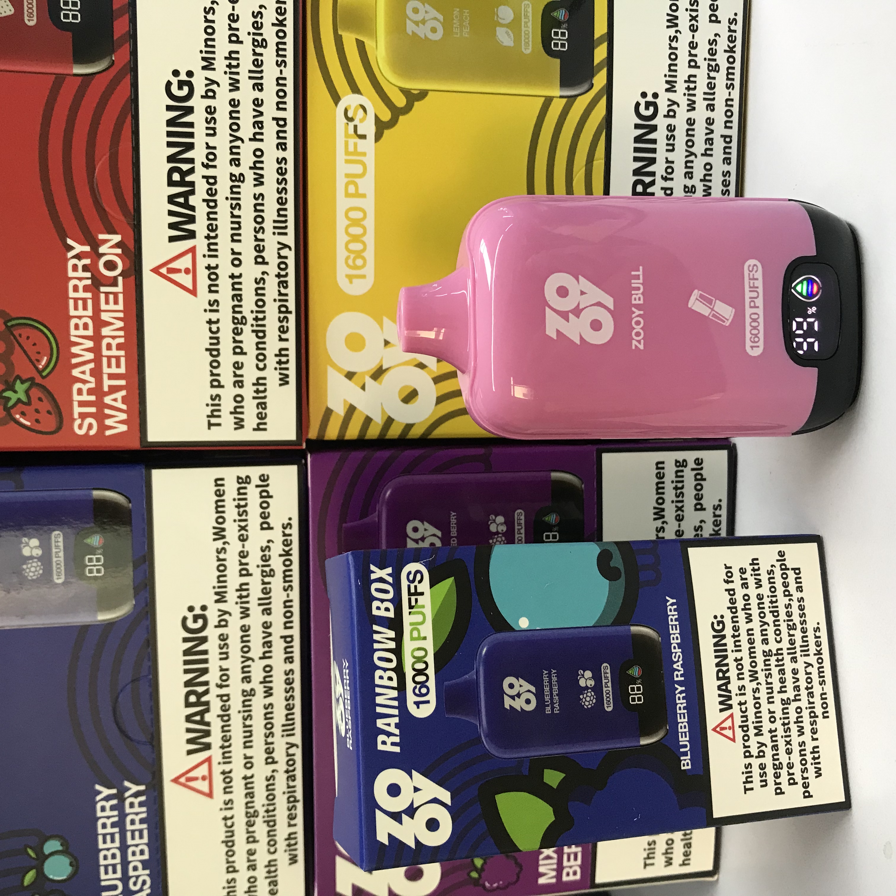 ZOOY Rainbow 16000 Puffs Disposable Vape gallery image 3
