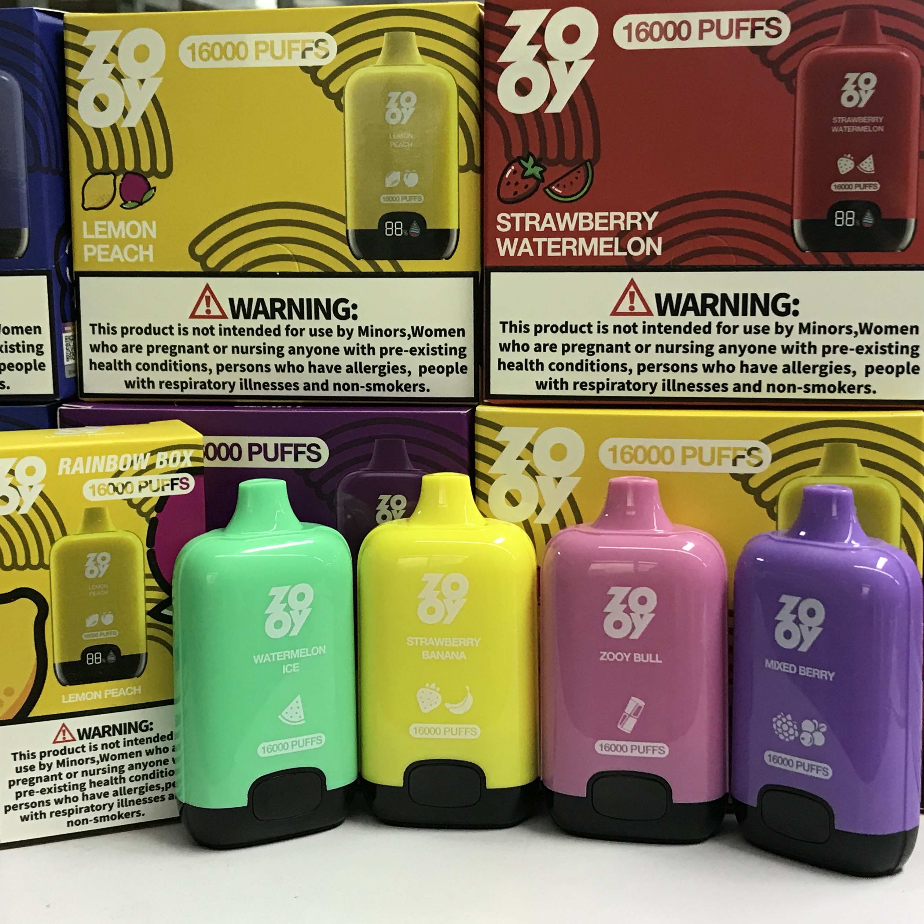 ZOOY Rainbow 16000 Puffs Disposable Vape gallery image 4