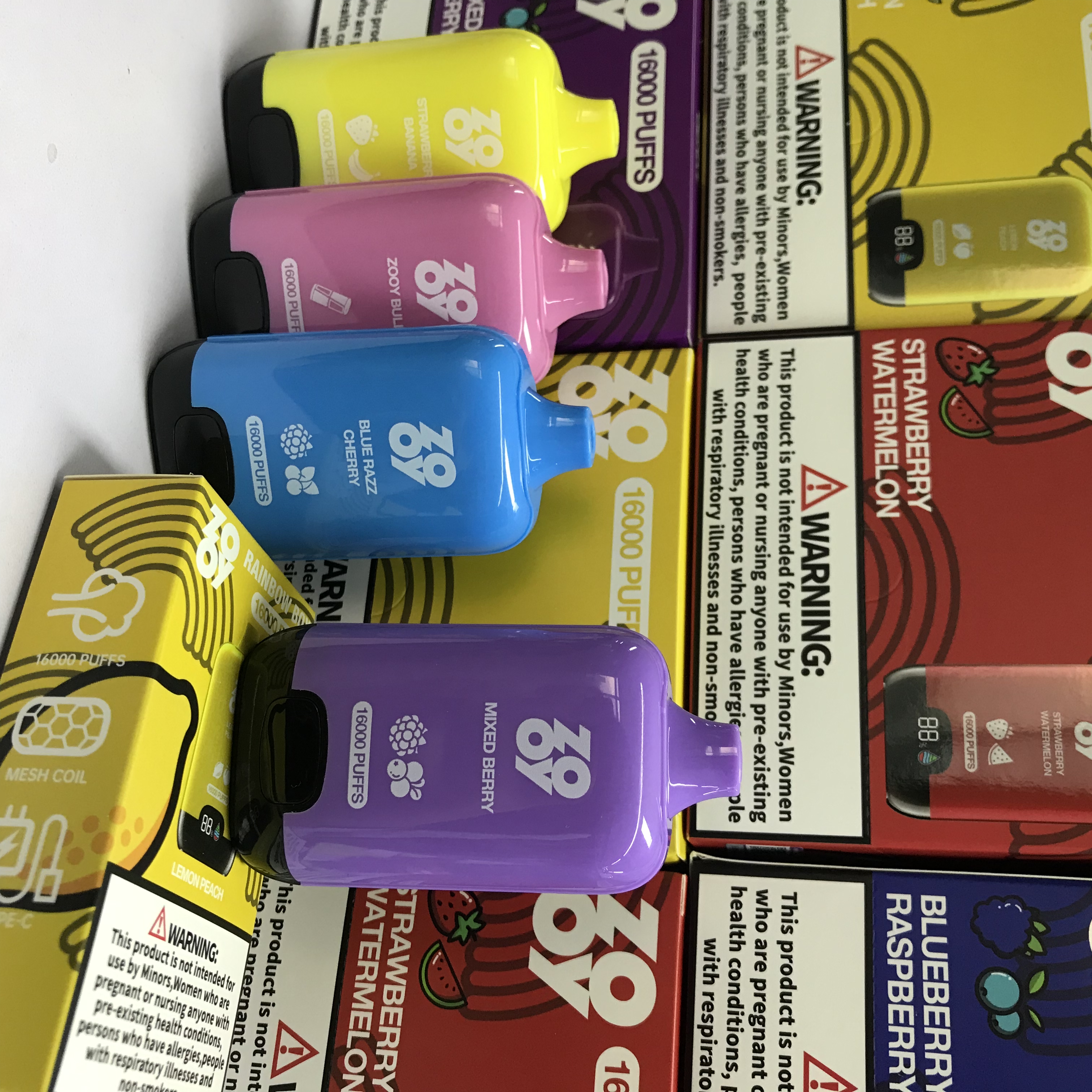 ZOOY Rainbow 16000 Puffs Disposable Vape gallery image 5