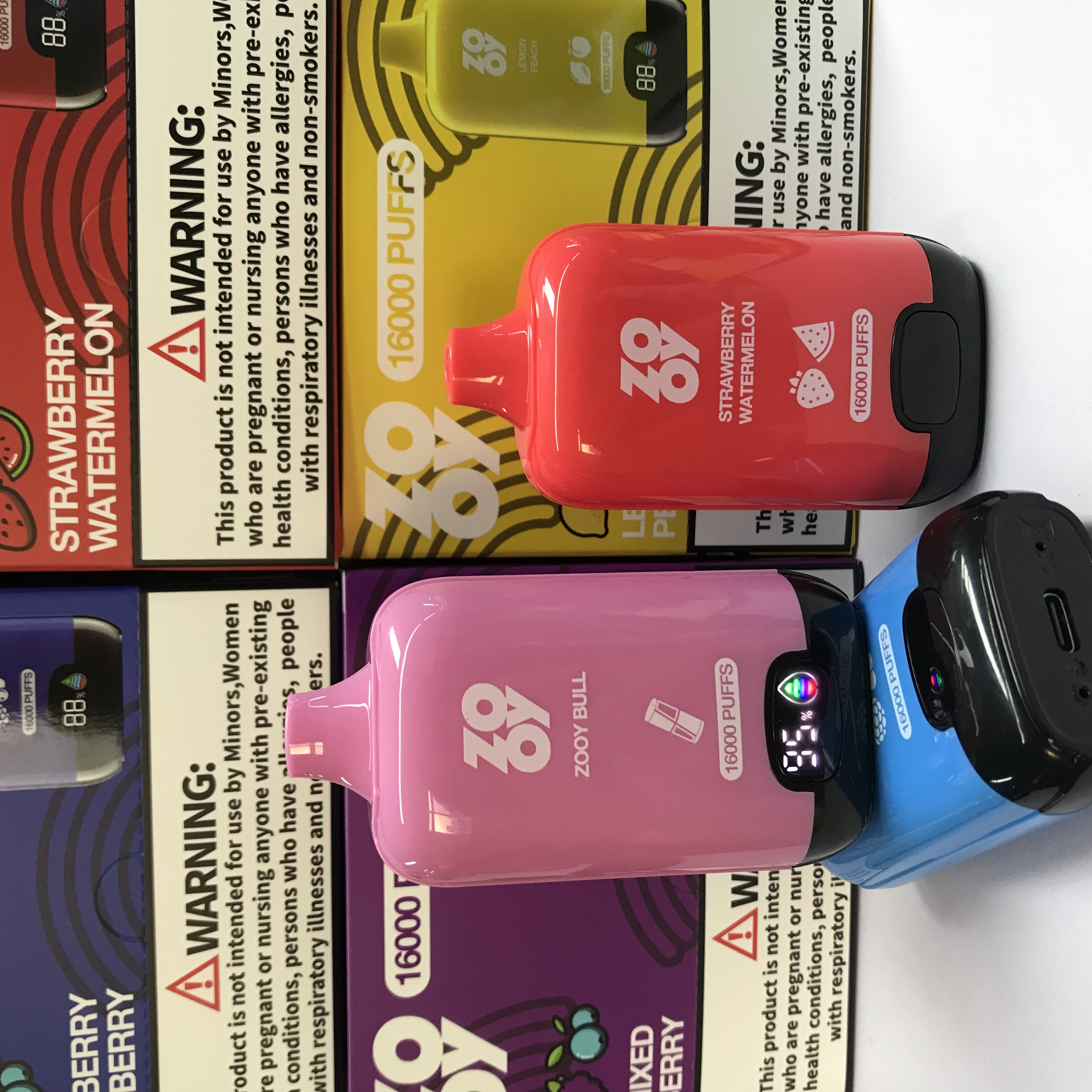 ZOOY Rainbow 16000 Puffs Disposable Vape