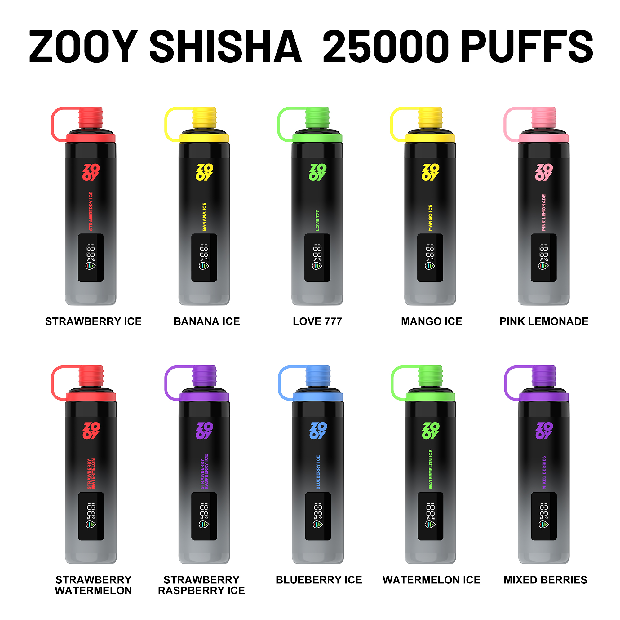 ZOOY Shisha 25000 Puffs Disposable Vape gallery image 4