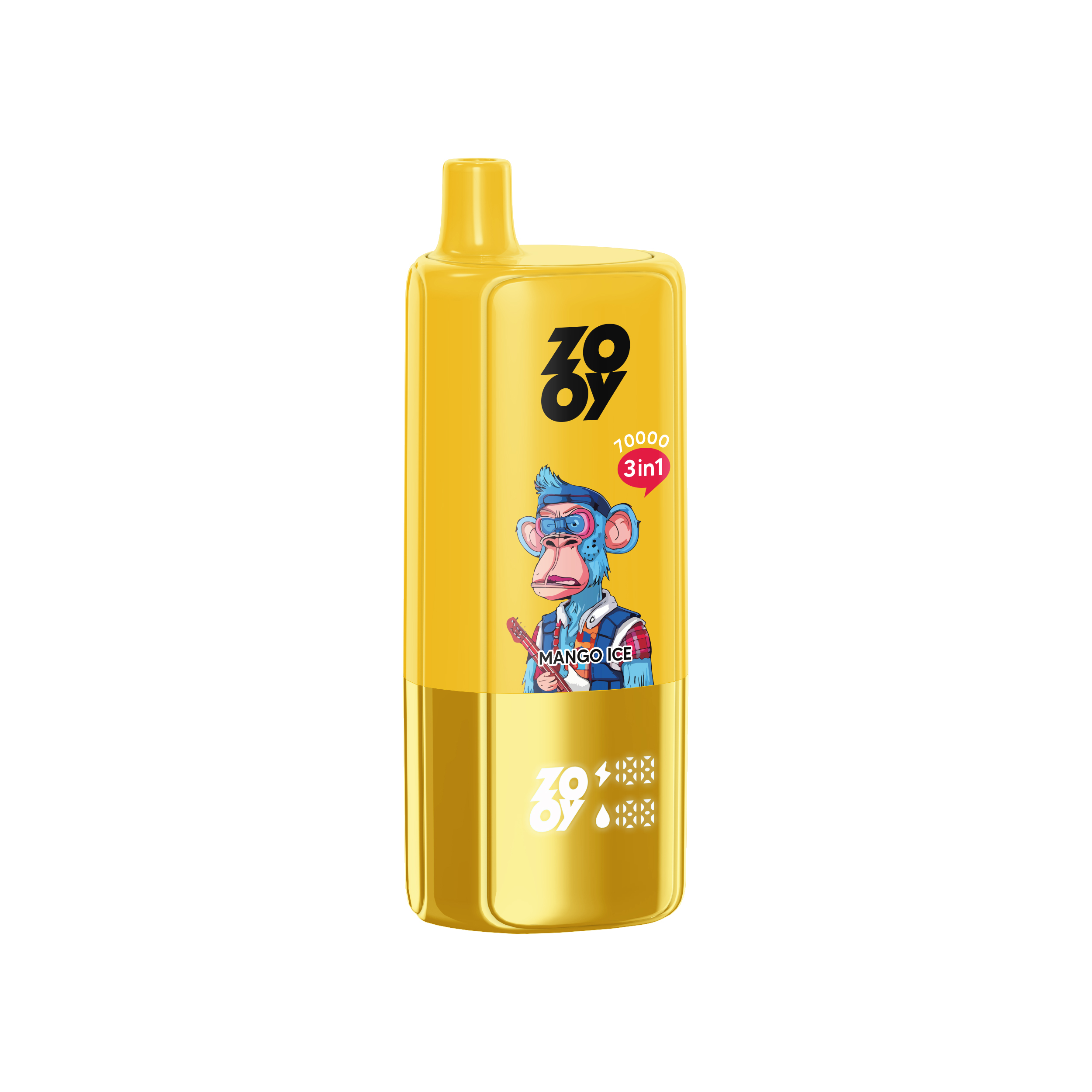 ZOOY Triple 70000 Puffs 3 in 1 Disposable Vape gallery image 2