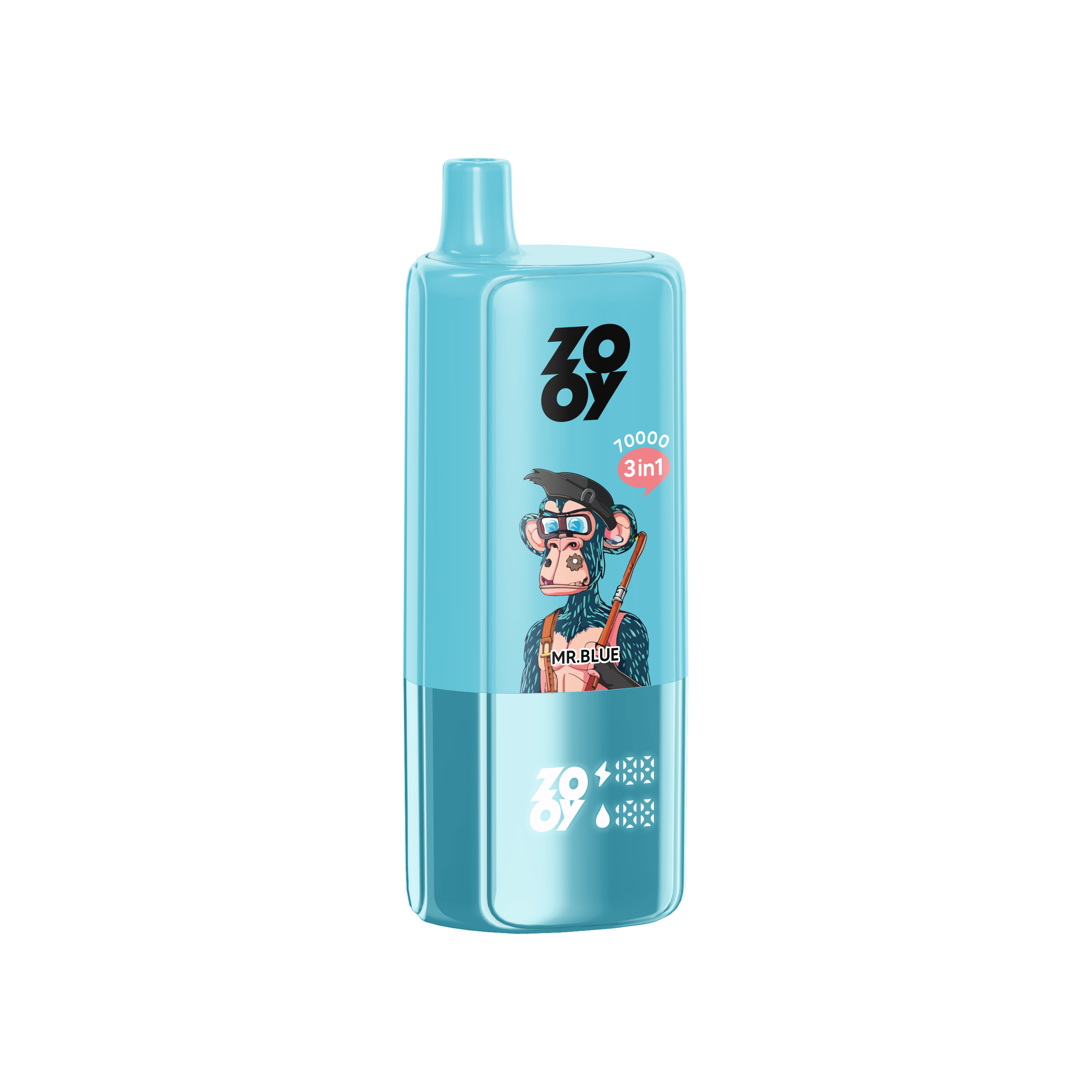 ZOOY Triple 70000 Puffs 3 in 1 Disposable Vape gallery image 3