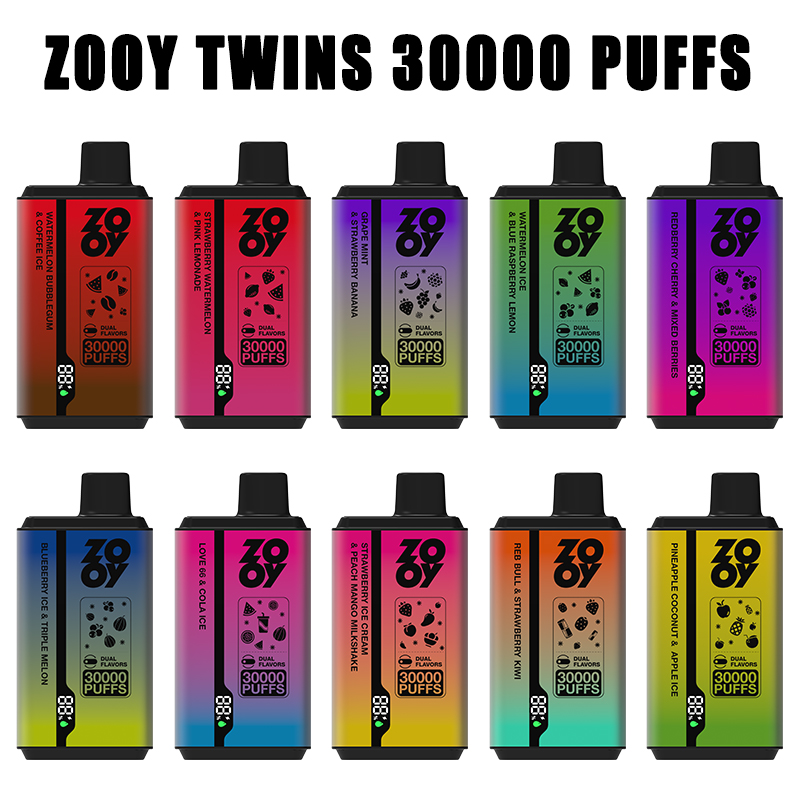 ZOOY Twins 30000 Puffs Dual Flavor Vape gallery image 6