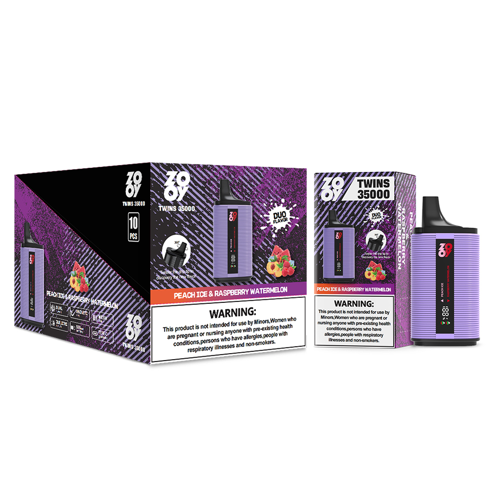 ZOOY Twins 35000 Puffs Dual Flavor Vape