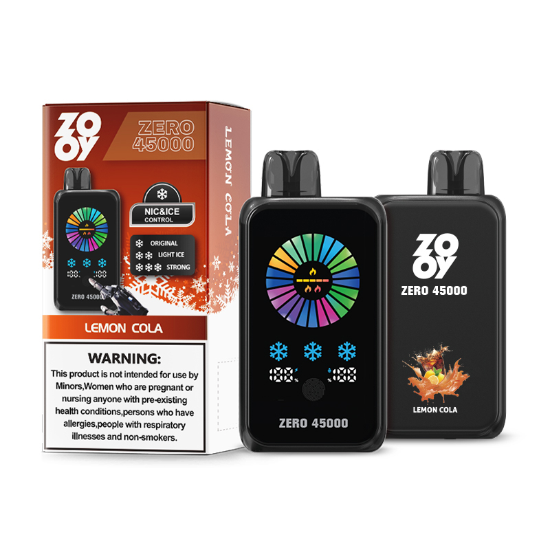 ZOOY Zero 45000 Puffs NIC and ICE Control Vape gallery image 5